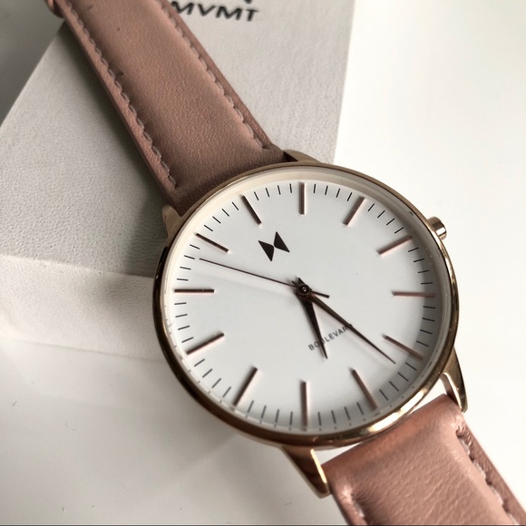 MVMT Boulevard Rodeo Watch + 2 Leather Straps - Picture 2 of 8